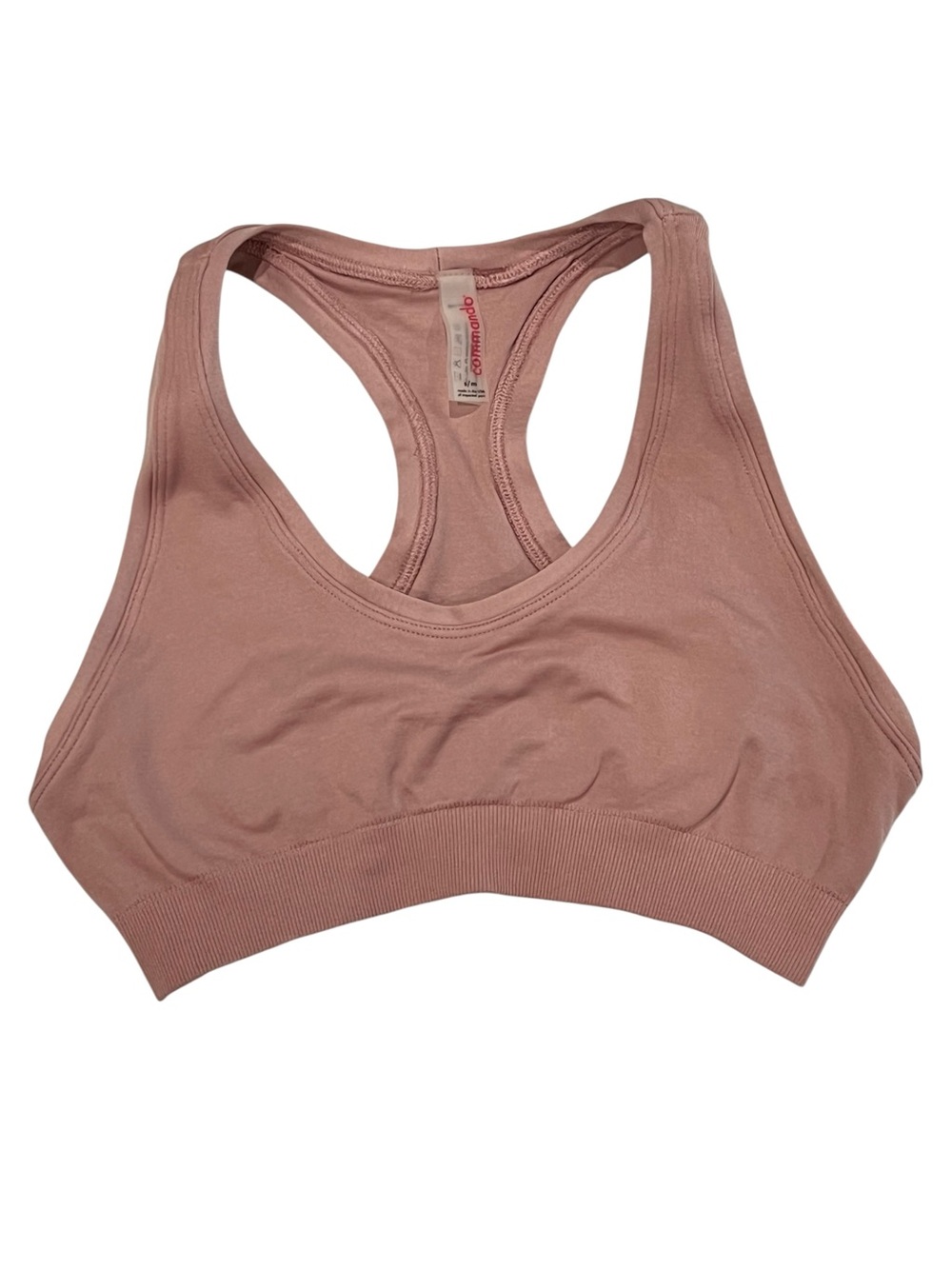 Commando Minimalist Racerback Bra - Picture 2 of 7